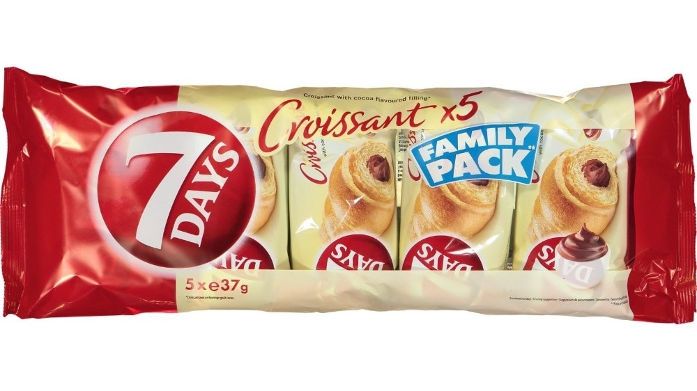 7 DAYS Croissant 5 x 50 g - Akcija u trgovini Plodine