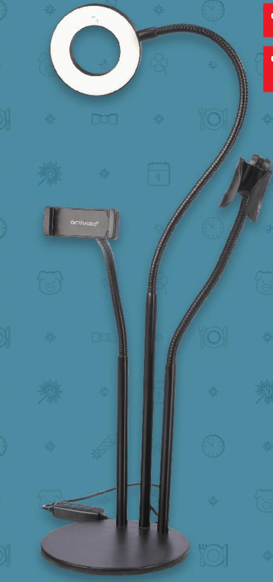 Stalak za pametni telefon 3u1 komad - Akcija u trgovini Kaufland