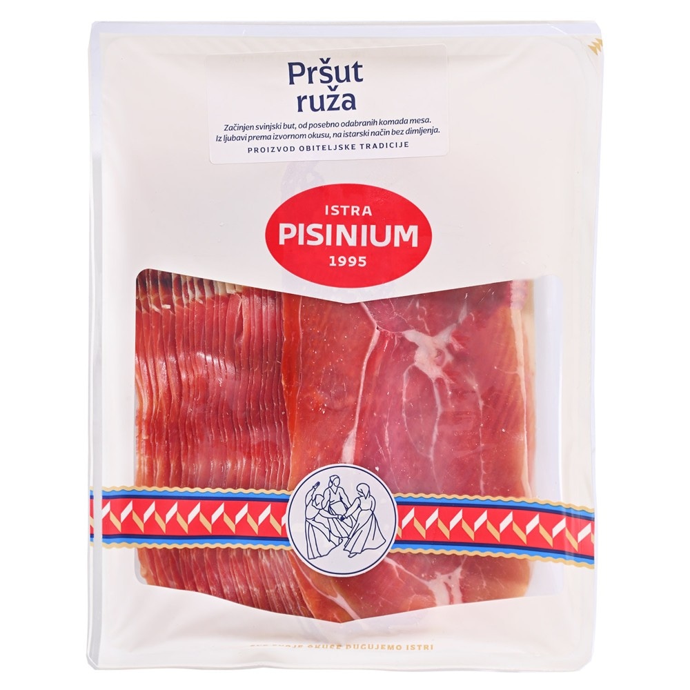 Pršut Ruža bez kosti vakumirani 1 kg Pisinium Akcija u trgovini Konzum