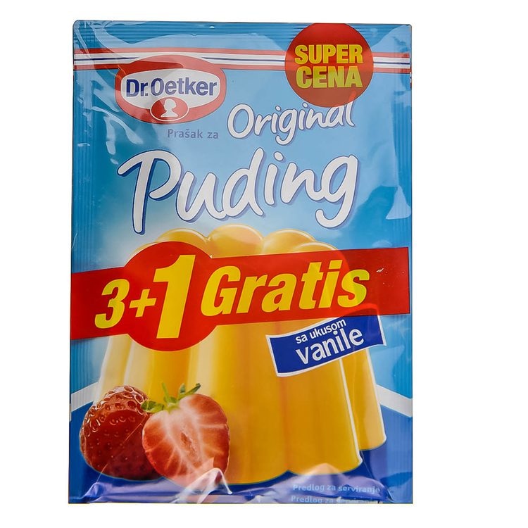 Puding Dr. Oetker 3+1 152 g ili 3+1 196 g - Akcija u trgovini KTC