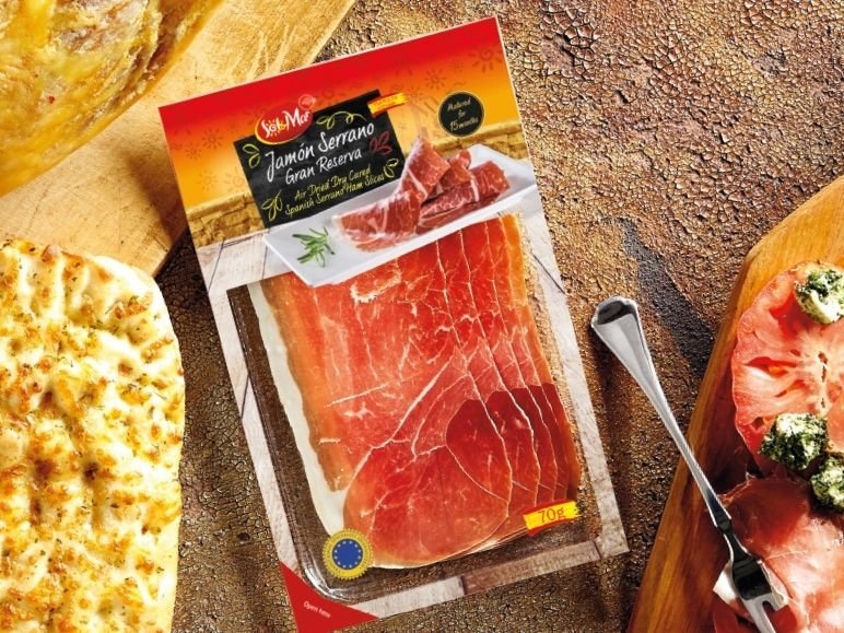 SOL&MAR Pršut Serrano Gran Reserva 70 g - Akcija u trgovini Lidl