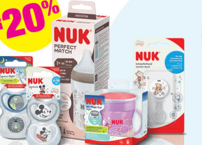 NUK Proizvodi za bebe - Akcija u trgovini Bipa