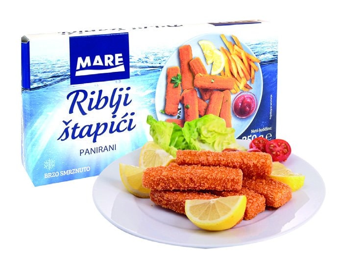 Mare Panirani riblji štapići 250 g - Akcija u trgovini Trgovina Krk