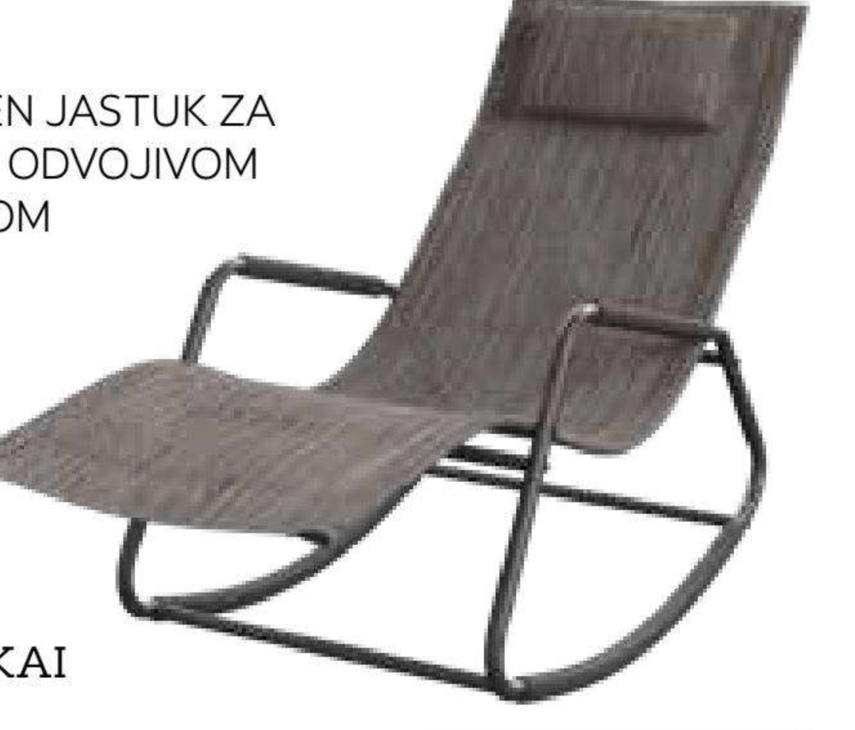 Ležaljka-ljuljačka Kai Ambia Garden - Akcija u trgovini Lesnina