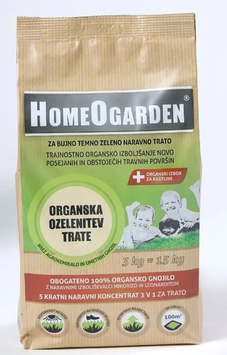 Organska prihrana za travu 3 kg HOMEOGARDEN - Akcija u trgovini Pevex