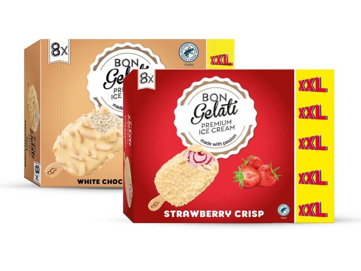 Sladoled na štapiću xxl 8 x 120 ml Bon Gelati - Akcija u trgovini Lidl