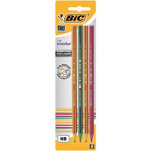 BIC grafitne olovke HB pastelne 5/1, pak Akcija u trgovini Konzum