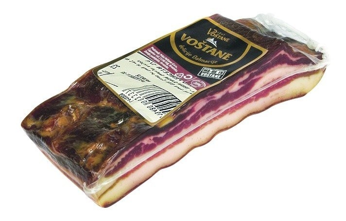 VOŠTANE Dalmatinska panceta 1 kg - Akcija u trgovini Ribola