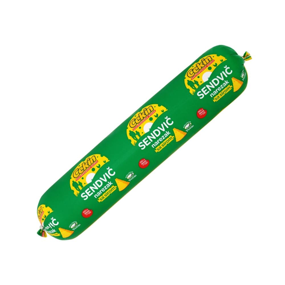 Salama sendvič narezak sa sirom 500 g Cekin - Akcija u trgovini NTL