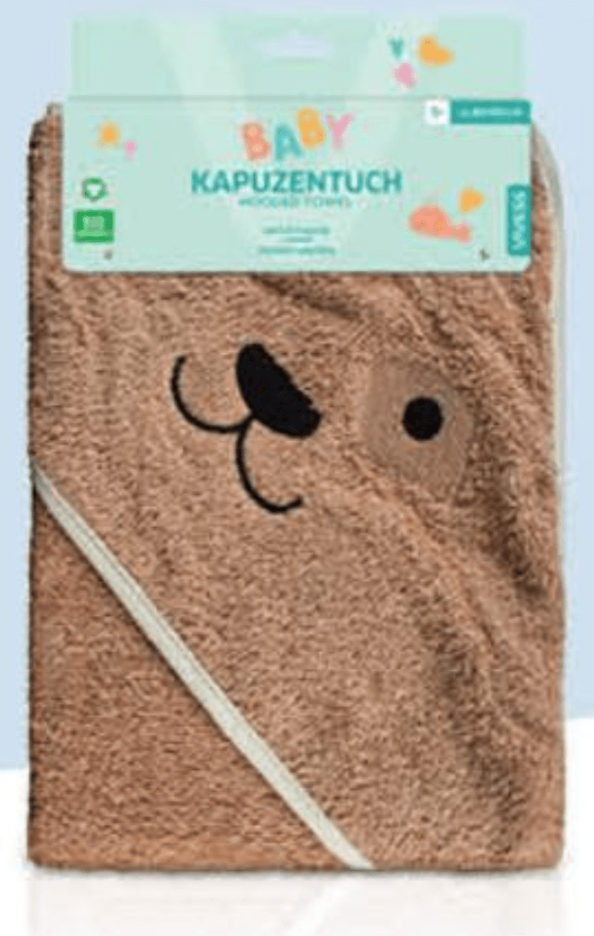 Dječji ručnik s kapuljačom 80x80 cm VIVESS - Akcija u trgovini Bipa