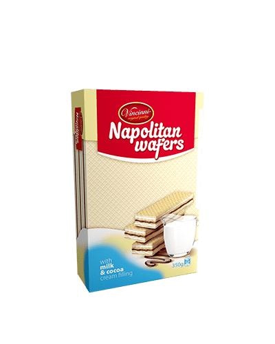 Napolitanke Vincinni Kakao i mlijeko 350 g - Akcija u trgovini Boso