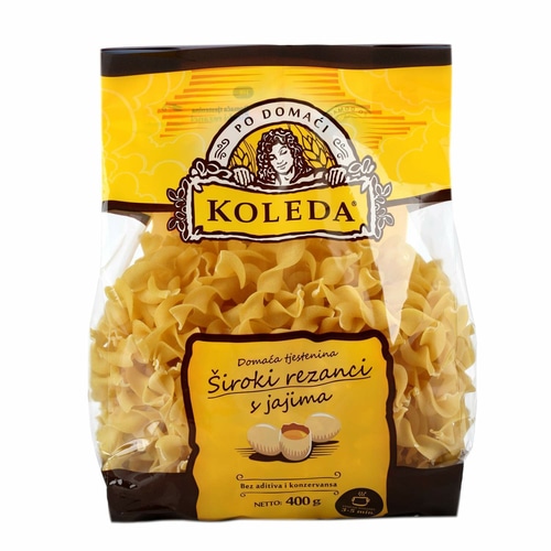 Rezanci Koleda 400 g - Akcija u trgovini KTC