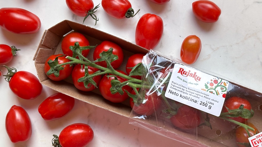 Mini rajčica Sunstream 250 g Rajska - Akcija u trgovini Eurospin