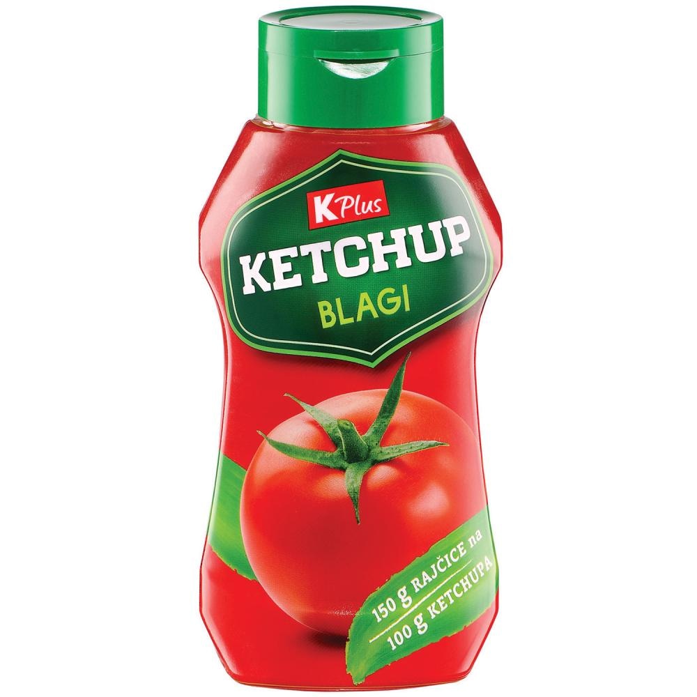 K Plus Ketchup 500g Akcija u trgovini Konzum