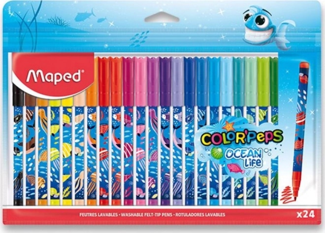 Maped neon flomasteri 10 kom Akcija u trgovini Mueller