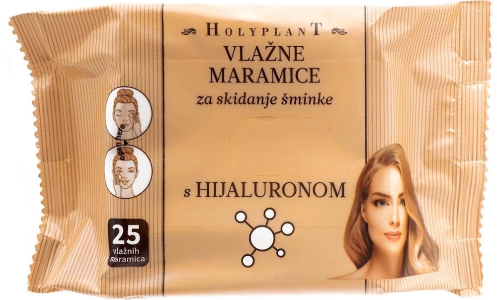 Holyplant Vlažne maramice za skidanje šminke 25 - Akcija u trgovini Bipa
