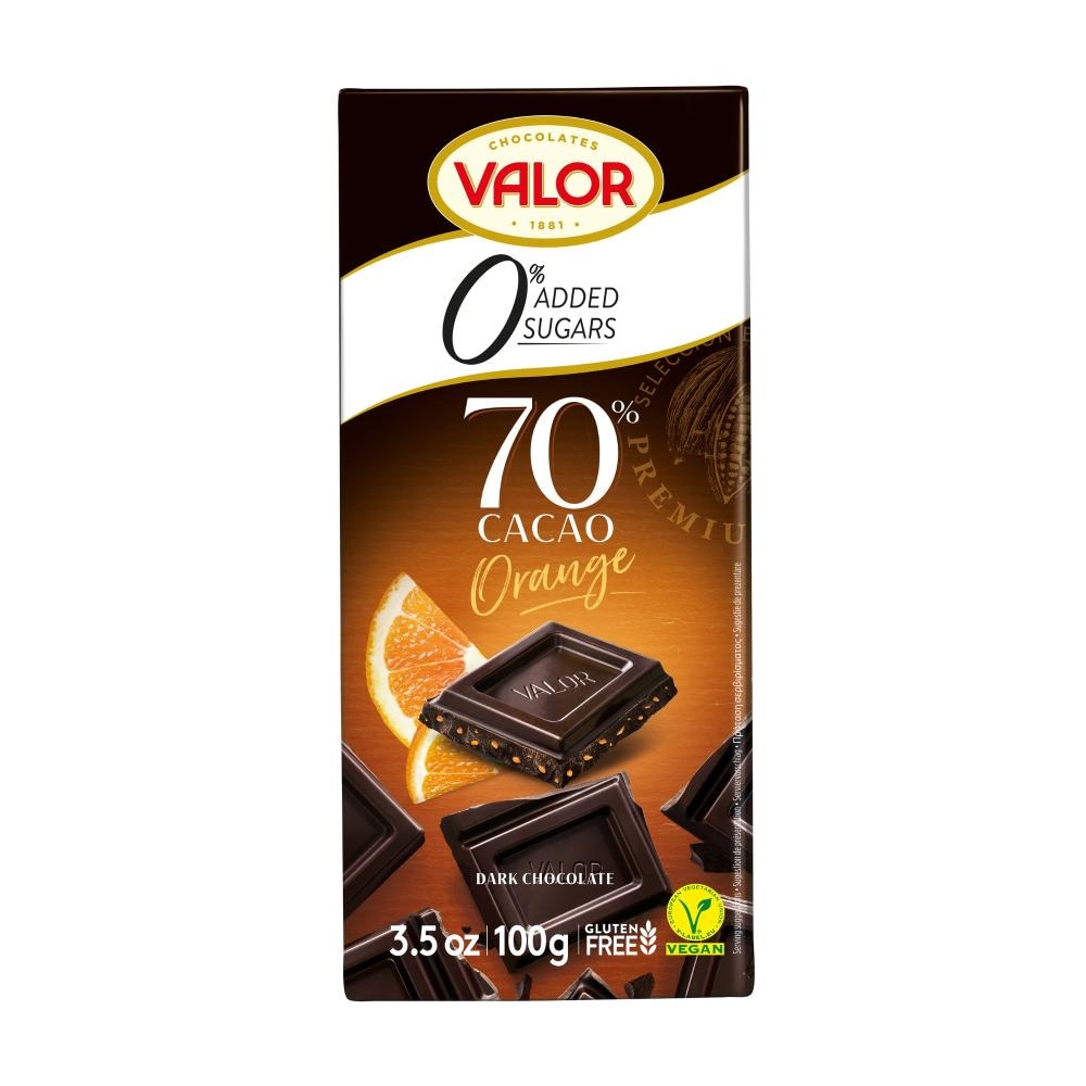 Valor Čokolada Orange 70% kakao 100g - Akcija u trgovini Vrutak