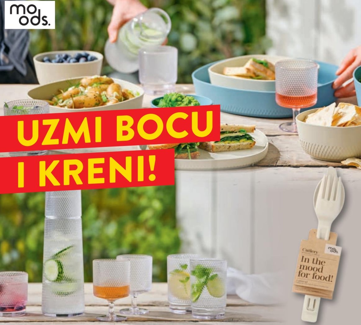Moods pribor za jelo i razno posuđe - Akcija u trgovini Spar
