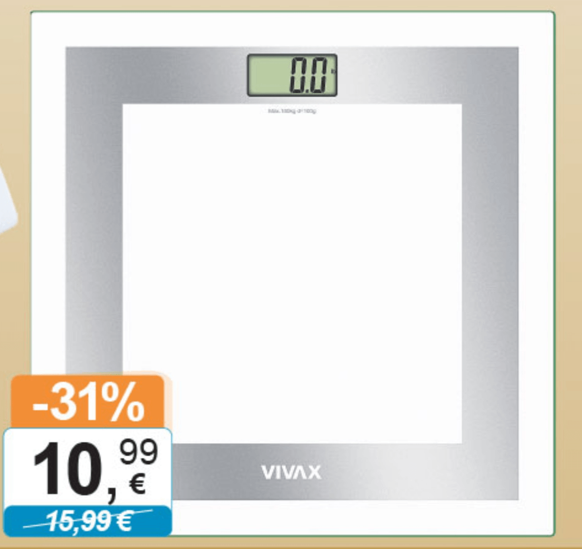 Osobna vaga Vivax PS-154WG - Akcija u trgovini KTC