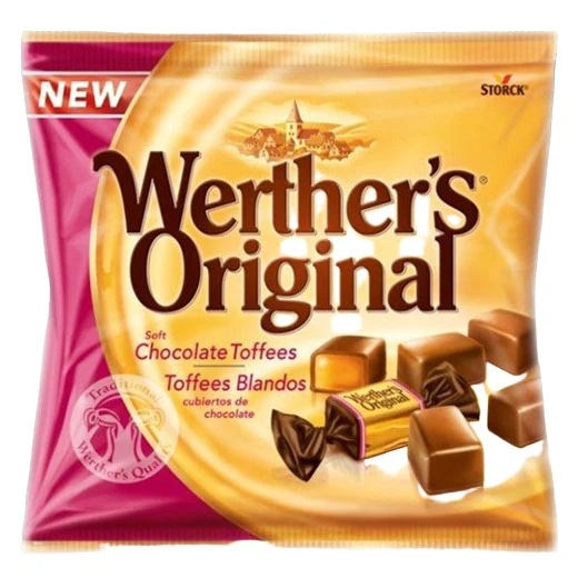 Bombon Werther's chocolate toffee 120 g - Akcija u trgovini Bakmaz