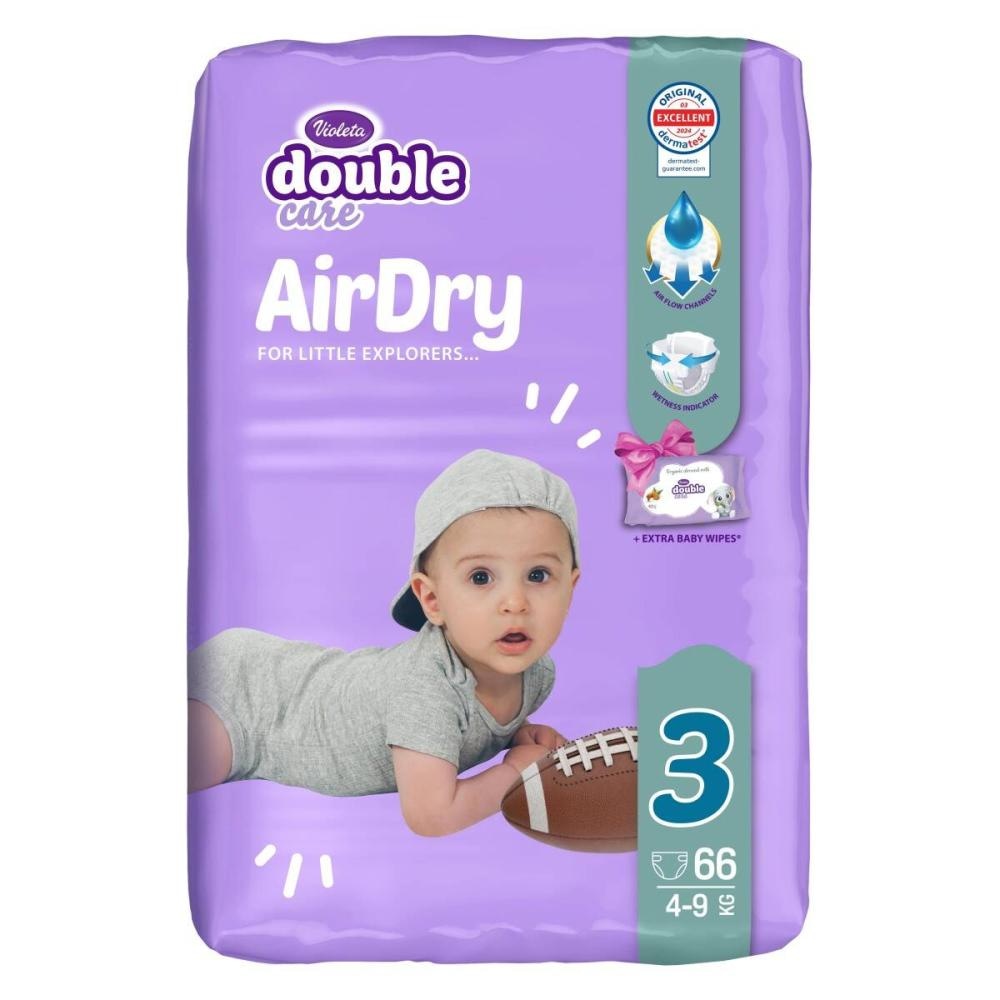 VIOLETA Pelene dc air dry jumbo midi 3 66 kom - Akcija u trgovini Pivac