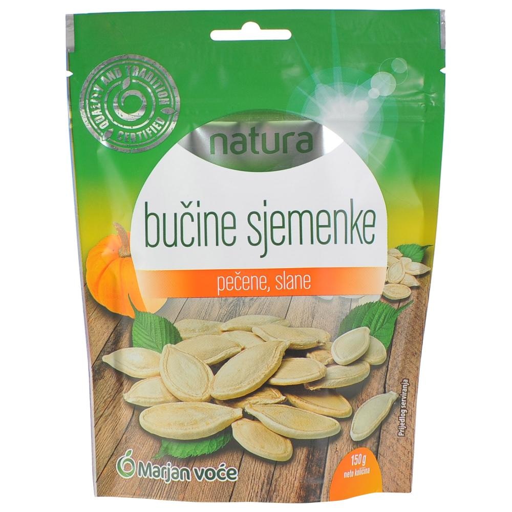 Bučine sjemenke 150 g natura - Akcija u trgovini Boso