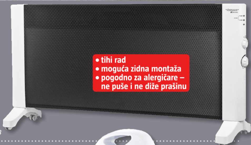 Infracrvena grijalica - Akcija u trgovini Bauhaus