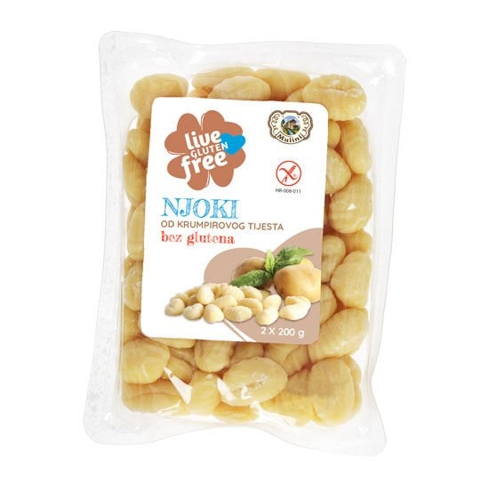 LIVE FREE Njoki 2x 200 g - Akcija u trgovini Plodine