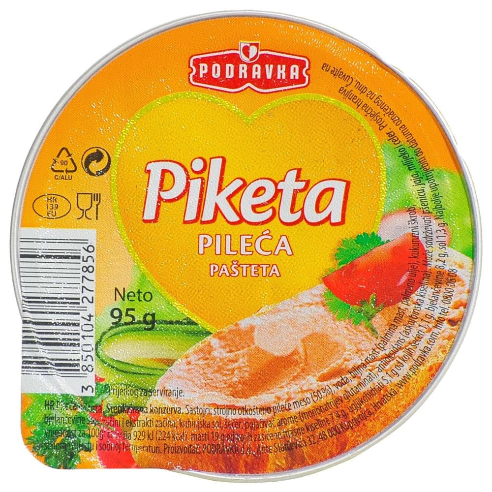 Piketa Pašteta 95 g - Akcija u trgovini Kaufland