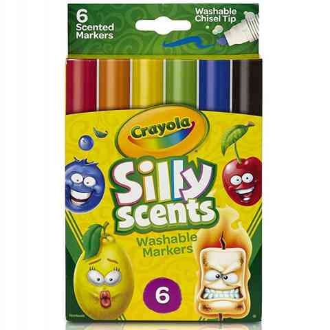Flomasteri mirisni 6 kom Silly Scents - Akcija u trgovini NTL