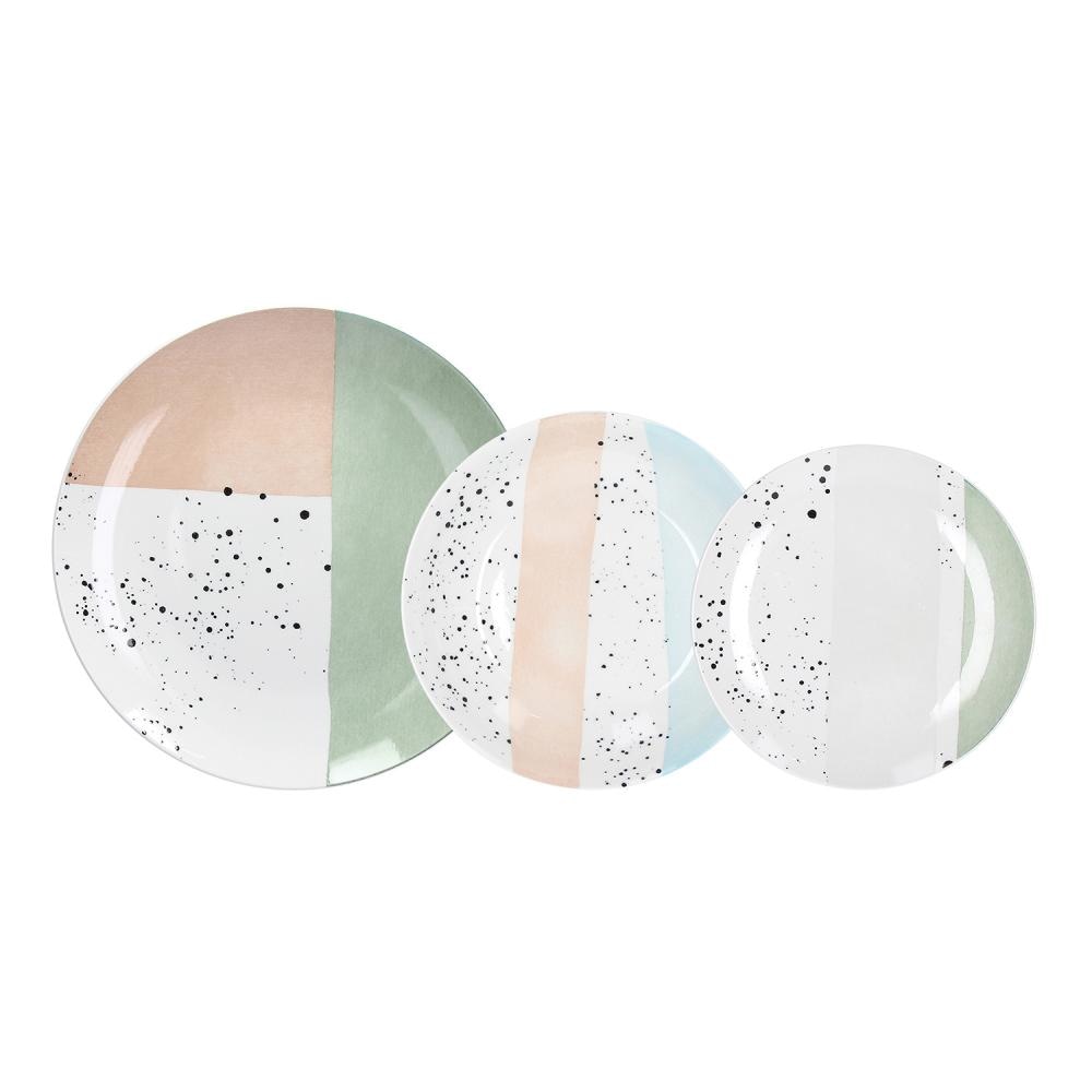 Moon Pastel Servis za jelo 18/1 set - Akcija u trgovini Konzum