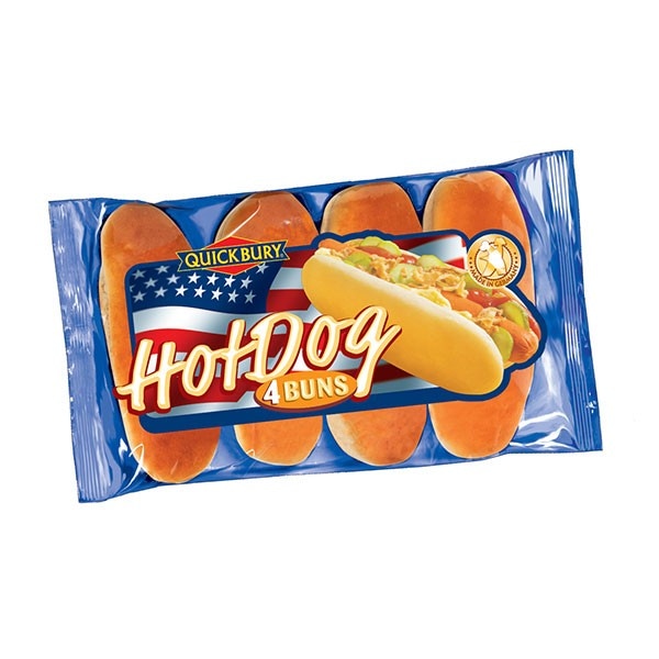Quick Bury Pecivo hot dog 4/1, 250 g - Akcija u trgovini Stanić Diskont