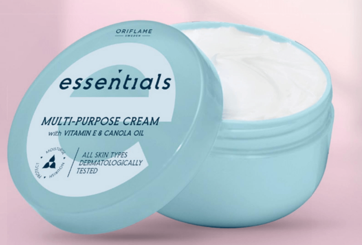 Essentials višenamjenska krema s vitaminom E i uljanom repicom 150 ml. ORIFLAME - Akcija u trgovini Oriflame