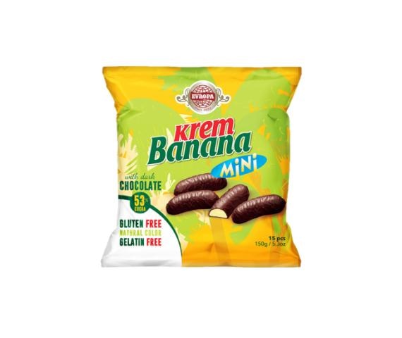 Čokoladne banane Evropa Mini 150 g - Akcija u trgovini Boso