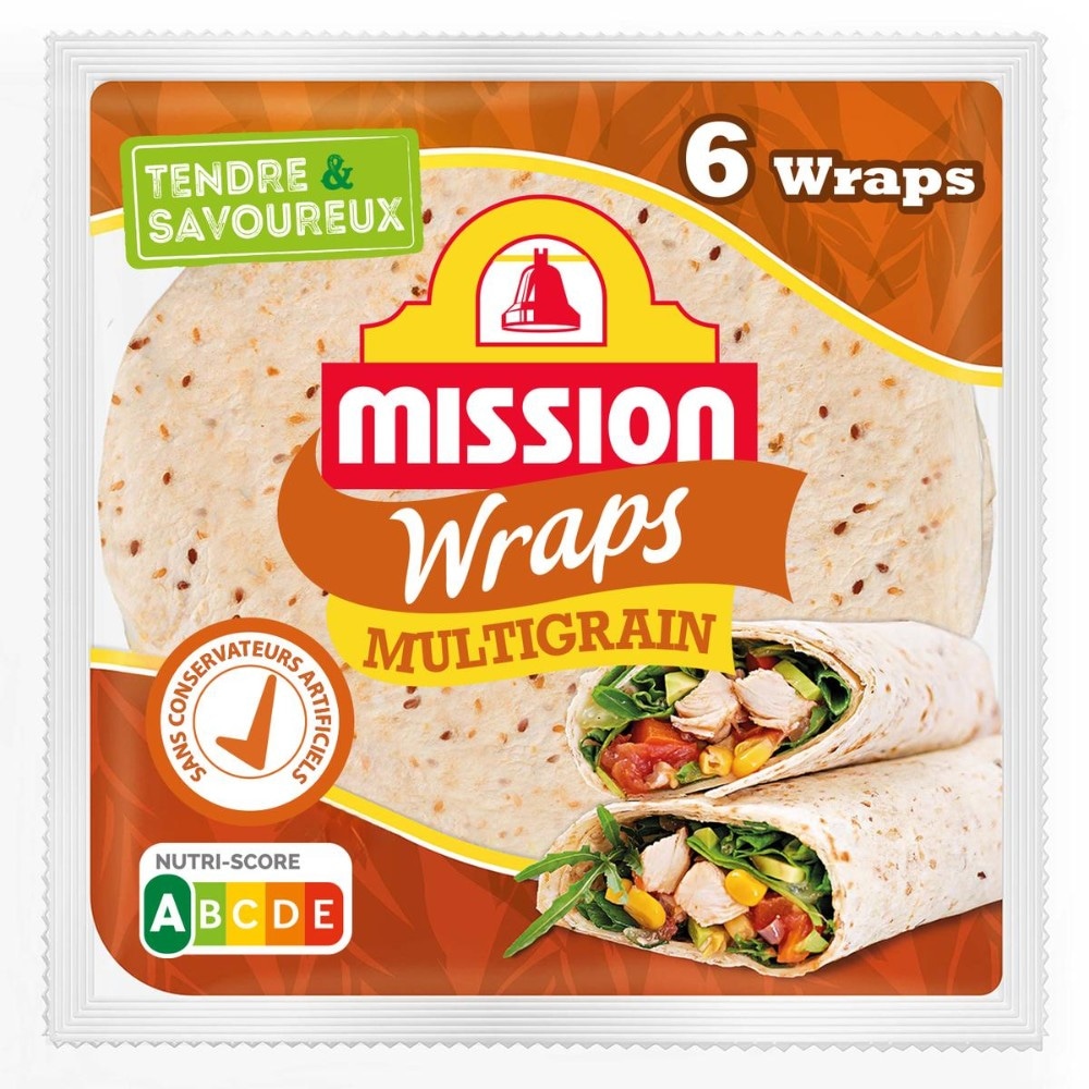 Mission Tortilja Wraps original 23cm 6 kom, 370 g Akcija u trgovini Vrutak