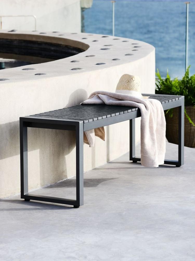 Saunte vrtna klupa 120x43x35 cm - Akcija u trgovini Jysk