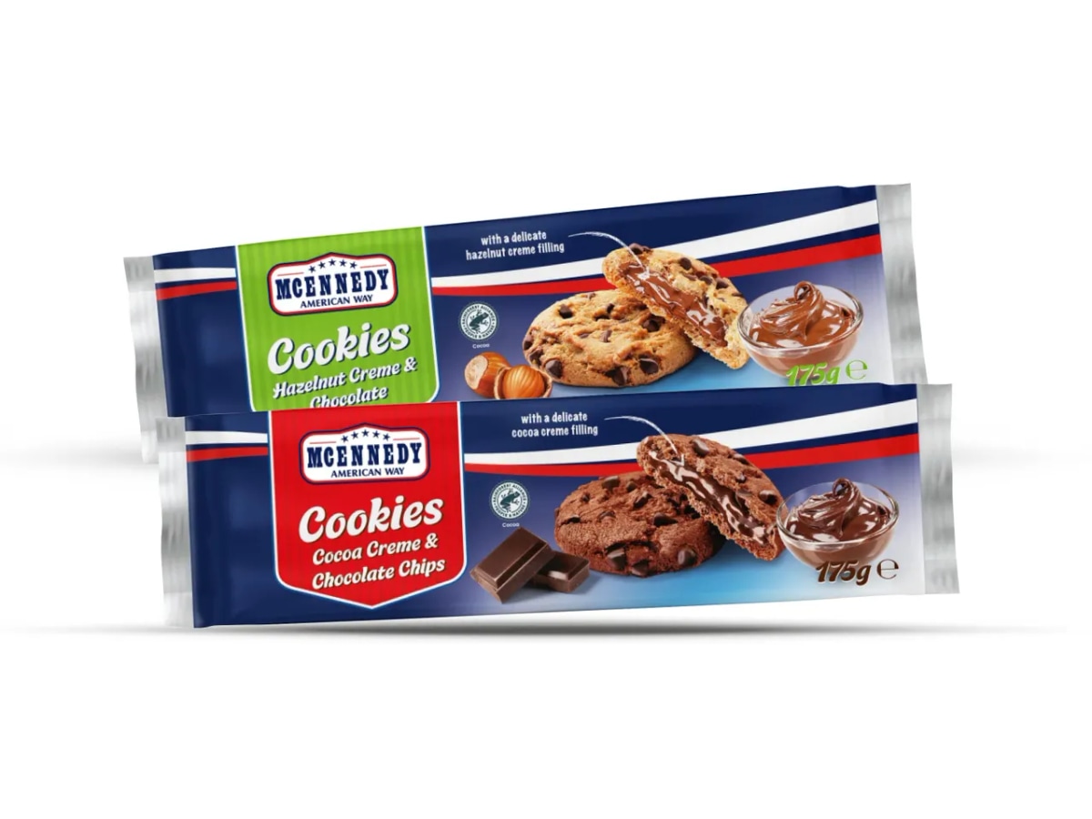 MCENNEDY American style cookies 175 g - Akcija u trgovini Lidl