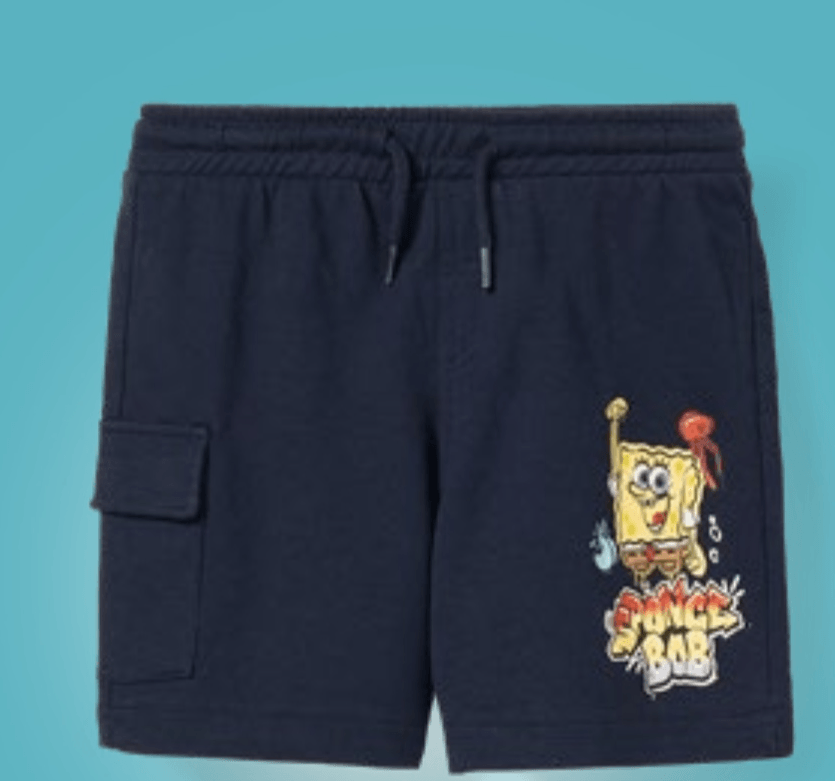 Kratke hlače Spužva Bob za dječake SpongeBob - Akcija u trgovini Pepco