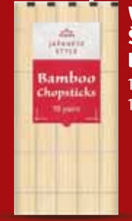 VITASIA Štapići od bambusa 10 parova - Akcija u trgovini Lidl