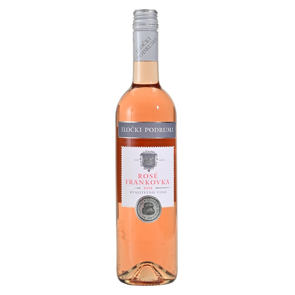 Iločki Podrumi Frankovka Rosé 0,75L Akcija u trgovini Konzum