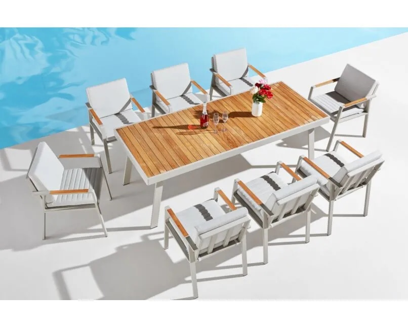 Vrtni blagovaonski set FION 9 komada HIGOLD - Akcija u trgovini Harvey Norman