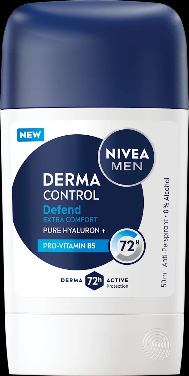 Nivea Men Black&White Epic - Derma Control Defend deo stick 50 ml - Akcija u trgovini Dm