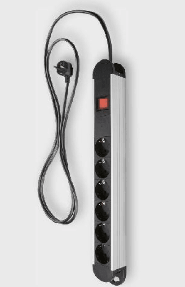 Produžni kabel sa 6 utičnica SWITCH ON - Akcija u trgovini Kaufland