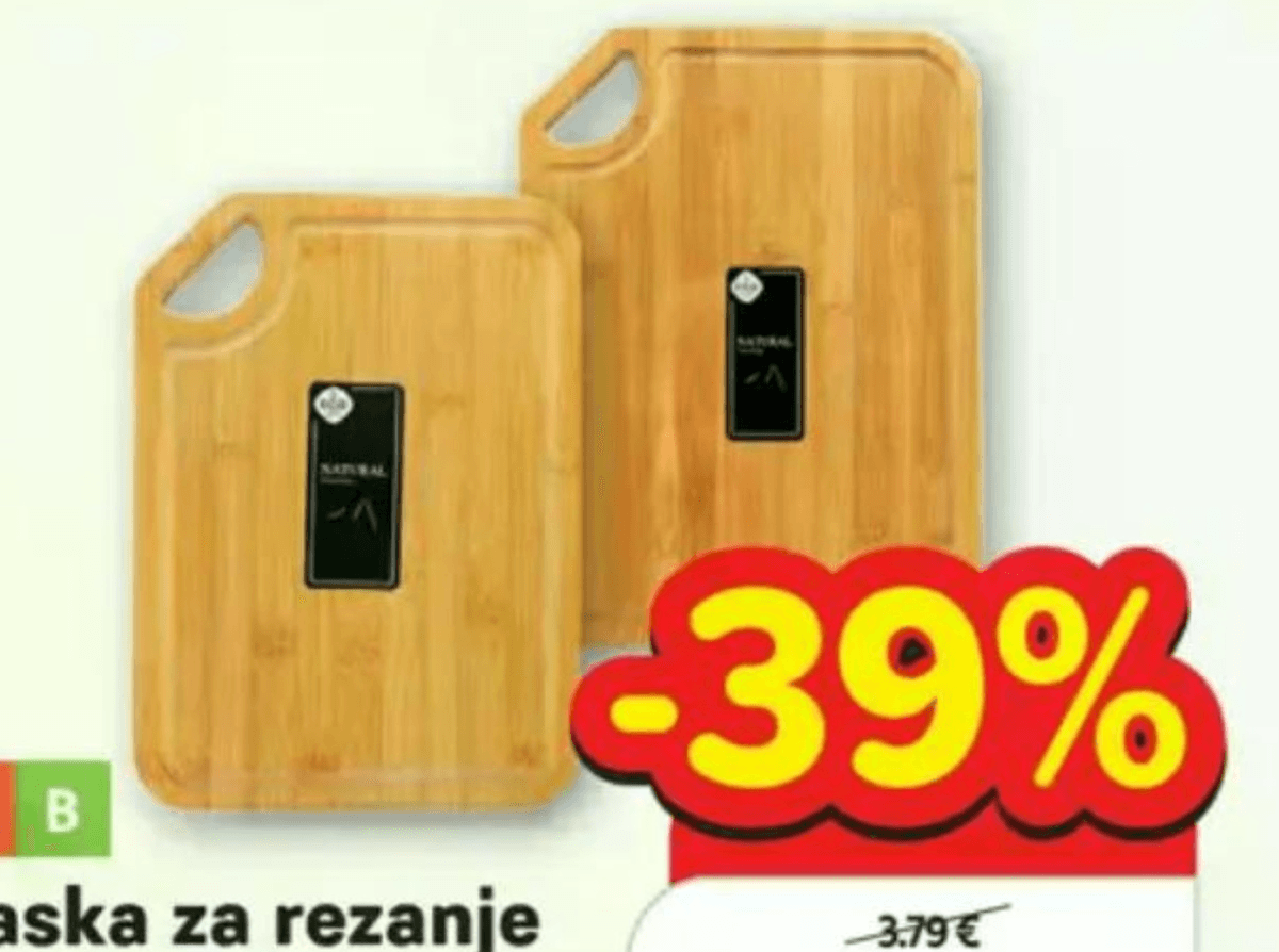 Daska za rezanje - Akcija u trgovini Plodine