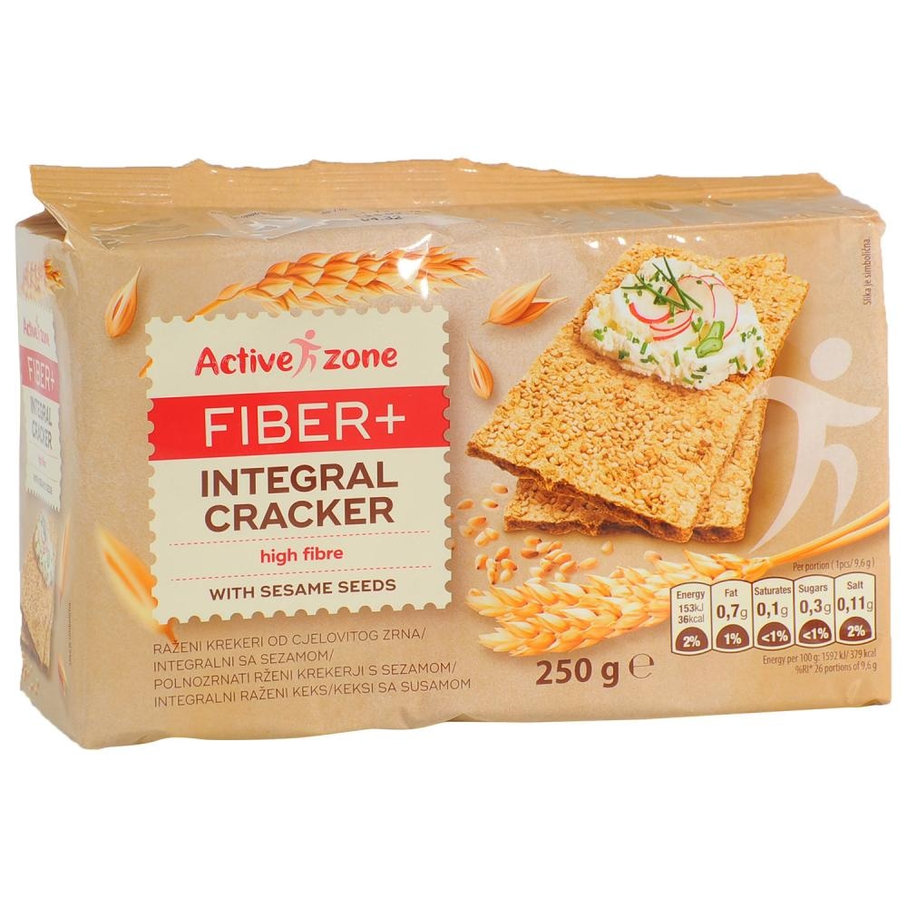 Active Zone Kreker 250g - Akcija u trgovini Konzum