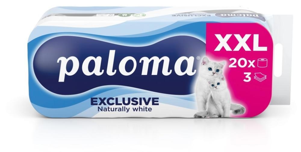 Paloma Toaletni papir 1 pak, 20 rola - Akcija u trgovini Tommy