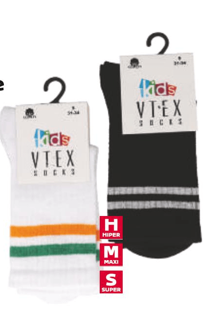 Dječje čarape 1 par VTEX - Akcija u trgovini Tommy