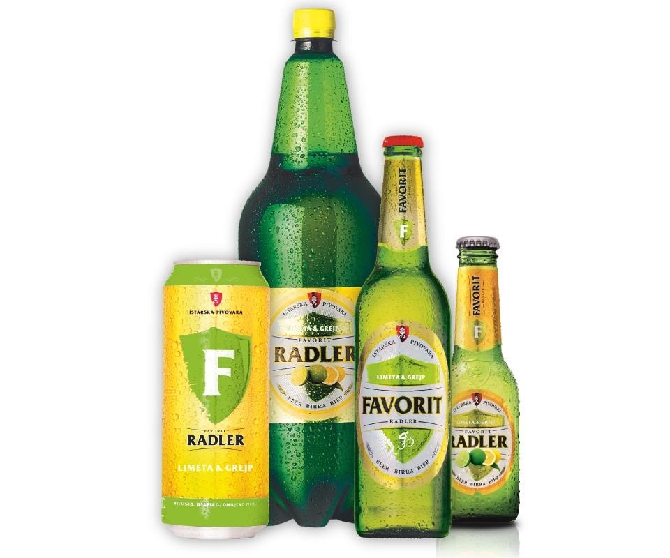 Favorit Radler 0,5l - Akcija u trgovini Žabac