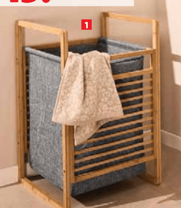 LIVARNO Košara za rublje ili kutna polica Komad - Akcija u trgovini Lidl