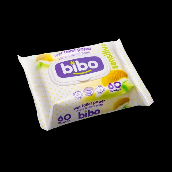 Bibo vlažni toaletni papir 4x60 kom - Akcija u trgovini KTC